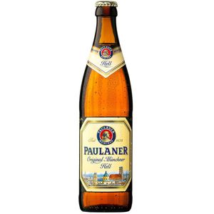 Cerveja Alemã Paulaner Original Munchner Hell Garrafa 500ml