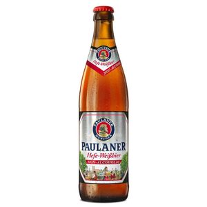 Cerveja Alemã Sem Álcool Paulaner Hefe-Weibbier Garrafa 500ml