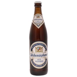 Cerveja Alemã Weihenstephaner Hefeweissbier Garrafa 500ml