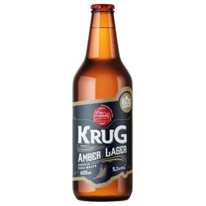 Cerveja Amber Lager Krug 600ml