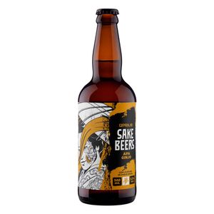 Cerveja APA Puro Malte Ginjo Sake Beers Prius Garrafa 500ml