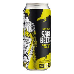 Cerveja Brut IPA Ginjo Sake Beers Prius 473ml