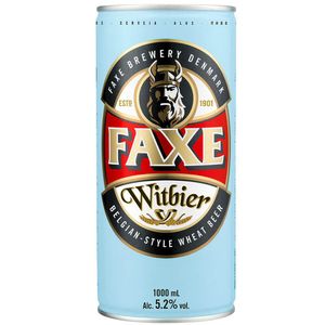 Cerveja Dinamarquesa Faxe Witbier 1Litro