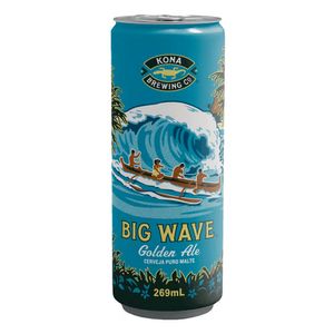 Cerveja Golden Ale Big Wave Kona Lata 269ml