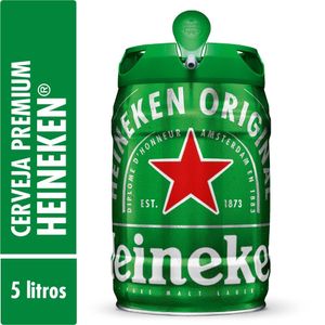 Cerveja Barril Heineken 5 Litros