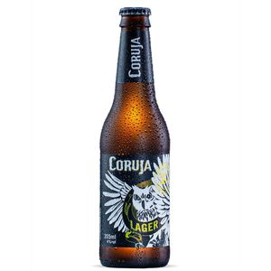Cerveja Lager Coruja 355ml