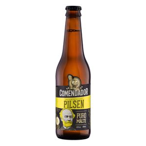 Cerveja Pilsen Puro Malte Comendador 355ml