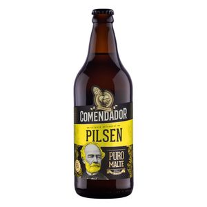 Cerveja Pilsen Puro Malte Comendador 600ml