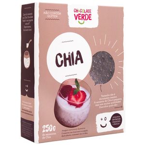 Chia Preta Chocolate Verde 250g