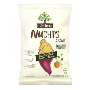 Chips de Batata Doce com Ervas Finas Mãe Terra 32g