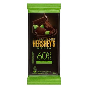 Chocolate 60% Cacau com Menta Special Dark Hershey's 85g