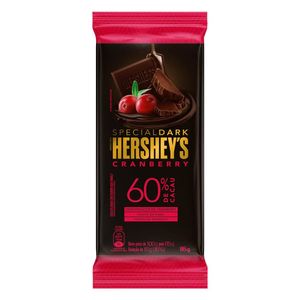 Chocolate 60% Cacau Cranberry Special Dark Hershey's 85g