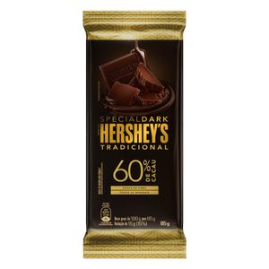 Chocolate 60% Cacau Tradicional Special Dark Hershey's 85g