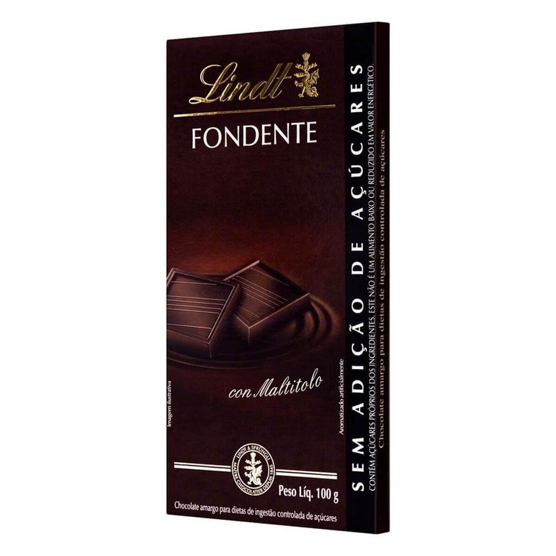 Chocolate-Amargo-Zero-Fondente-Lindt-100g