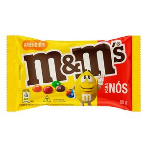 Chocolate ao Leite com Amendoim M&M's 80g