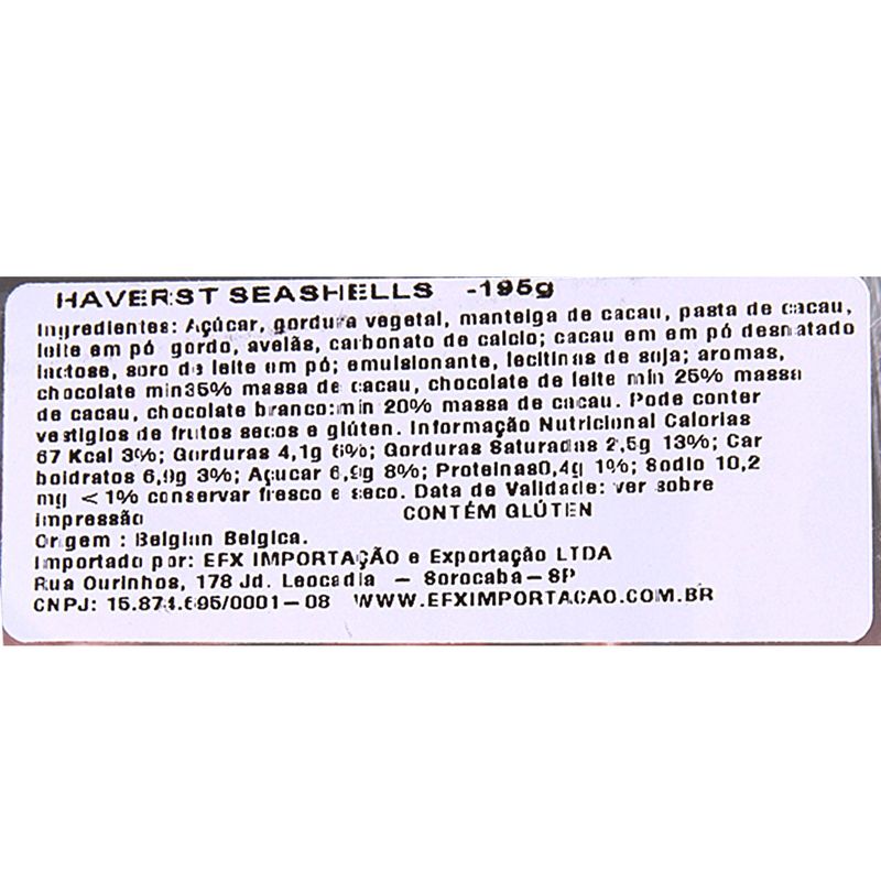 Chocolate-Belga-Harvest-Seashells-The-Belgian-195g