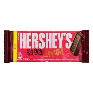 Chocolate Hersheys Cristal 40% Cacau 87g