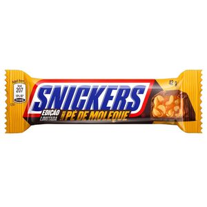 Chocolate sabor Pé de Moleque Snickers 42g