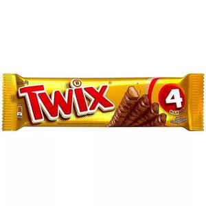 Chocolate Twix 80g com 4 unidades