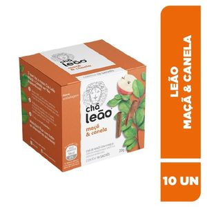 Chá de Maçã com Canela Leão 20g com 10 unidades