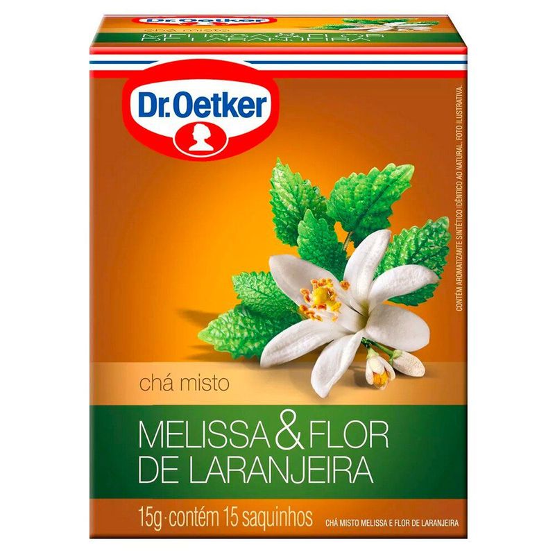 Cha-de-Melissa-Com-Flor-de-Laranjeiras-dr-Oetker-15g-Com-15-Unidades