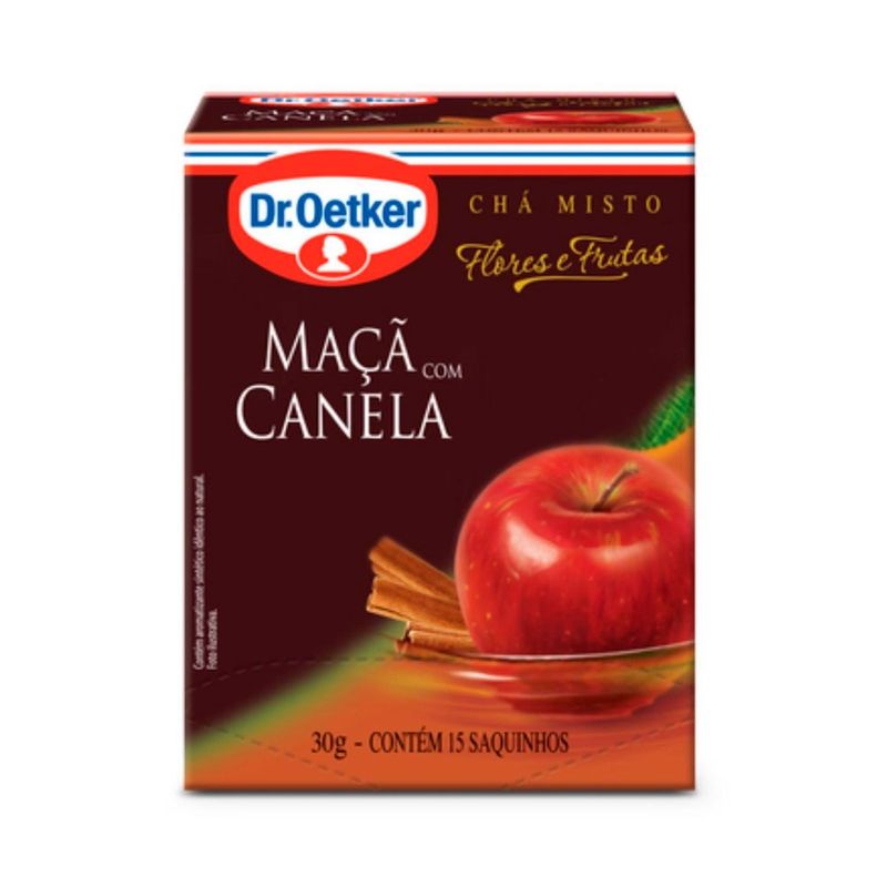 Chc3a1-Flores-E-Frutas-Mac3a7c3a3-E-Canela-dr-Oetker-15-Unidades-30g
