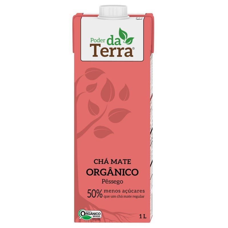 Cha-Mate-Organico-Sabor-Pessego-Poder-da-Terra-1-Litro
