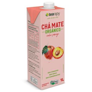 Chá Mate Orgânico sabor Pêssego Tearapy 1Litro