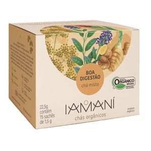 Chá Orgânico Boa Digestão Iamaní 22,5g