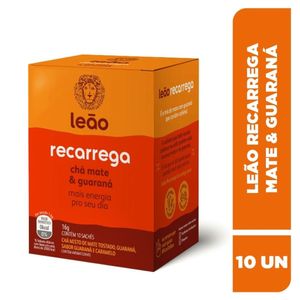 Chá Recarrega Leão 10 Sachês 16g