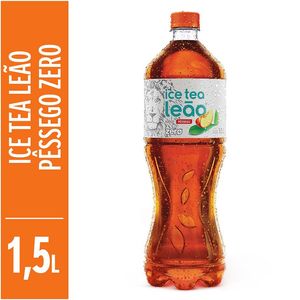 Chá Zero Ice Tea Sabor Pêssego Matte Leão 1,5 Litro
