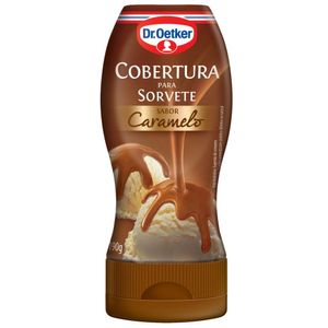 Cobertura para Sorvete Sabor Caramelo Dr. Oetker 190g