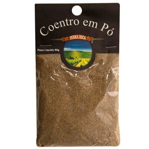 Coentro em Pó Terra Rica 80g