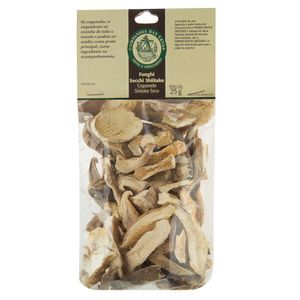 Cogumelo Shiitake Seco Companhia das Ervas 25g