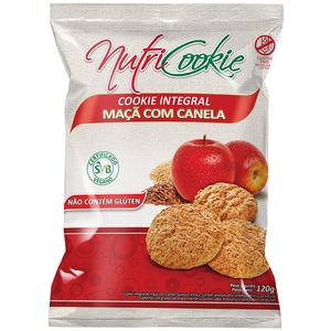 Cookie de Maçã Sem Glúten Nutricookie 120g
