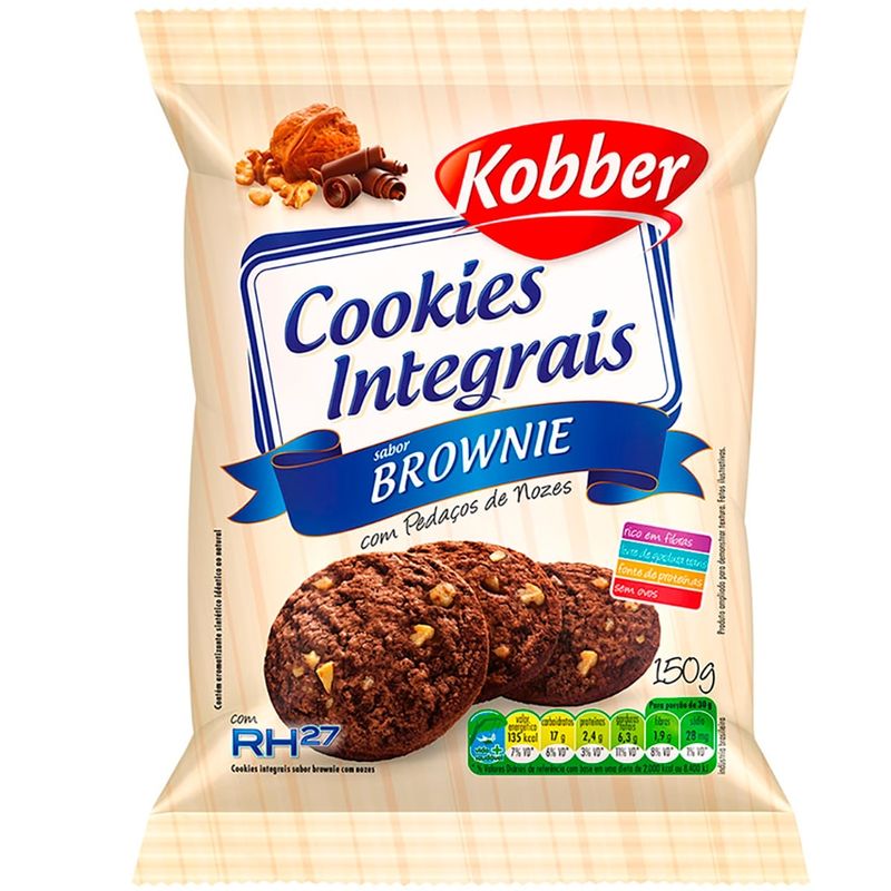 Cookies-Integral-Brownie-Com-Nozes-Kobber-150g