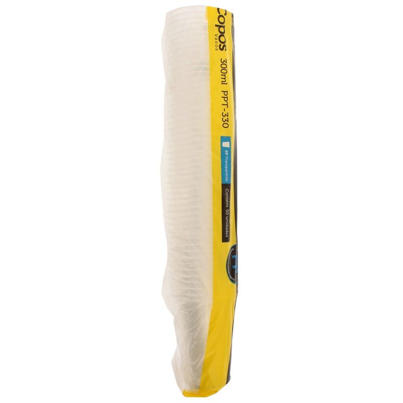 Copo-Descartavel-Transparente-Copobras-300ml-Com-50-Unidades
