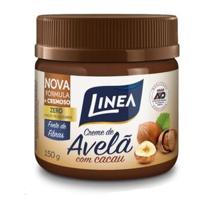 Creme de Avelã com Cacau Sem Adição de Açúcar Linea 150g