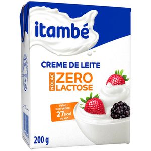 Creme de Leite Zero Lactose Itambé 200g