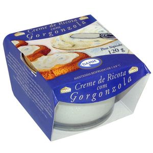 Creme de Ricota com Gorgonzola Damm 120g