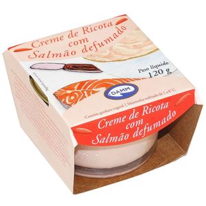 Creme de Ricota com Salmão Defumado Damm 120g