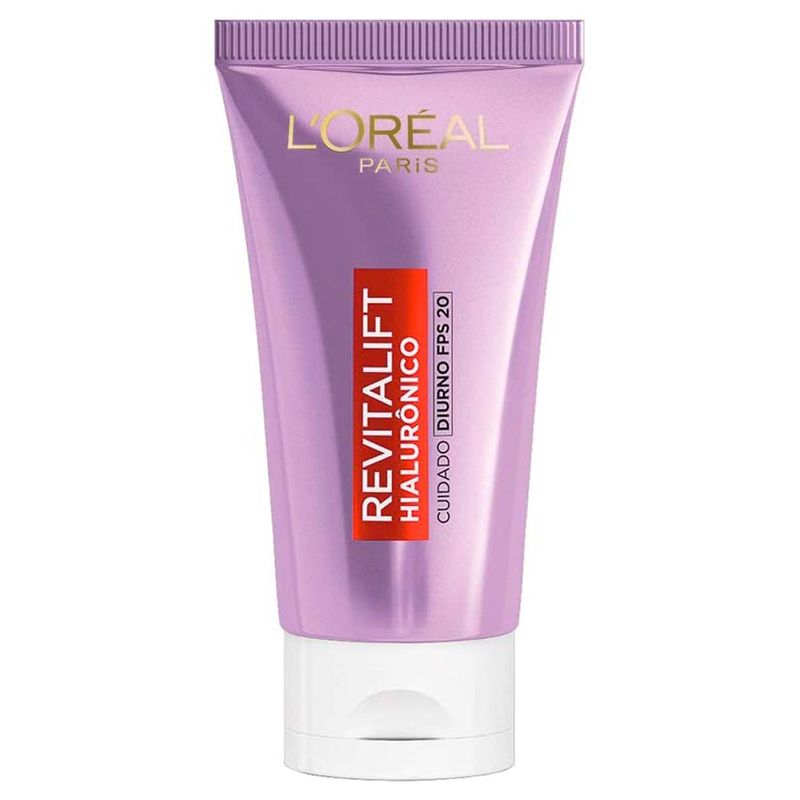 Creme-Facial-Anti-Idade-Hialurc3b4nico-Revitalift-Fps-20-Lorc3a9al-25g