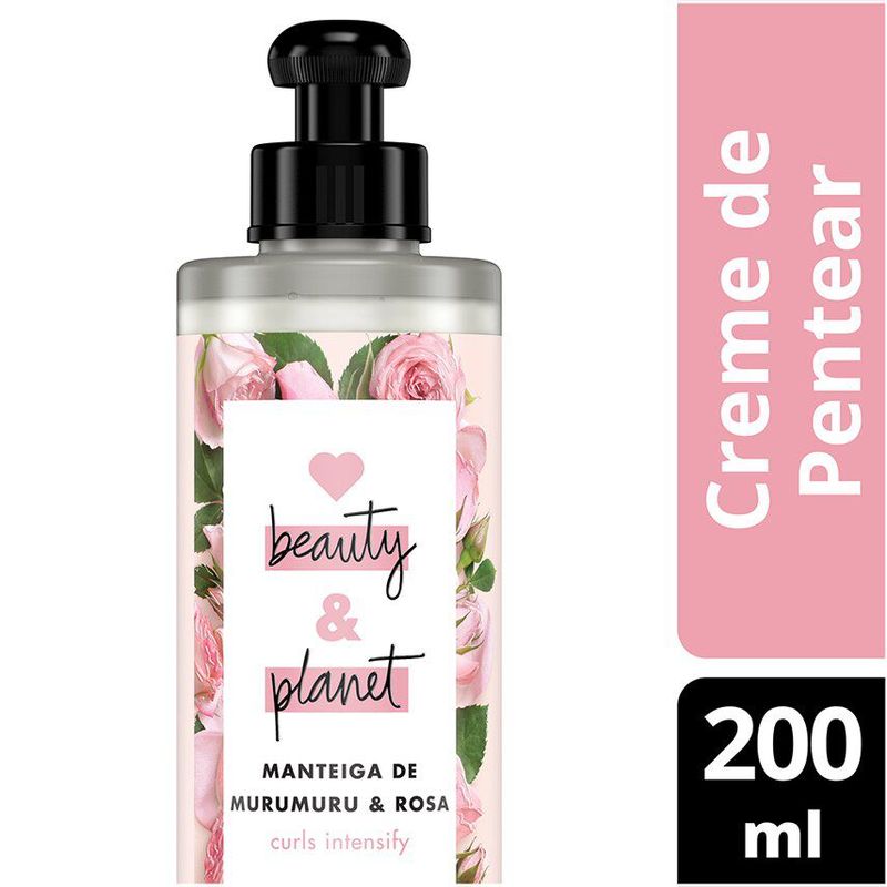 Creme-Para-Pentear-Manteiga-de-Murumuru-Rosas-Love-Beauty-And-Planet-200ml