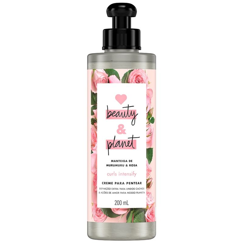 Creme-Para-Pentear-Manteiga-de-Murumuru-Rosas-Love-Beauty-And-Planet-200ml