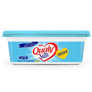 Creme Vegetal sem Sal Qualy Vita 250g