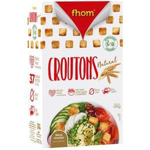 Croutons Natural Vegano Fhom 100g