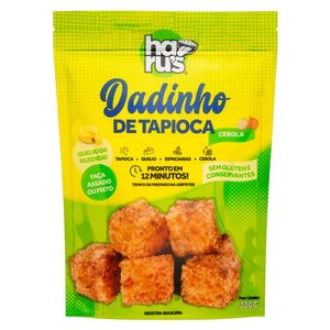 Dadinho de Tapioca sabor Cebola e Queijo Congelado Haru's 300g