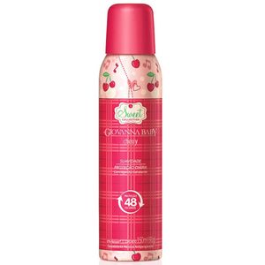 Desodorante Aerosol Cherry Giovanna Baby 150ml