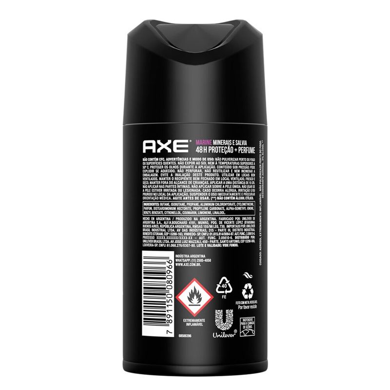 Desodorante-Aerossol-Marine-Axe-90g