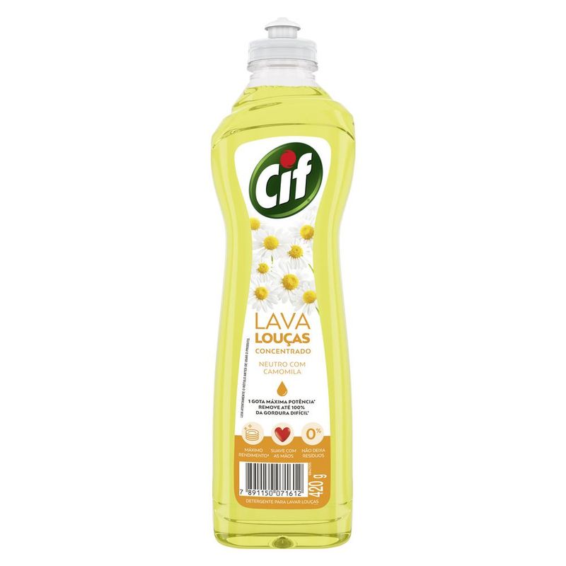 Detergente-Liquido-Concentrado-Neutro-Com-Camomila-Cif-420g